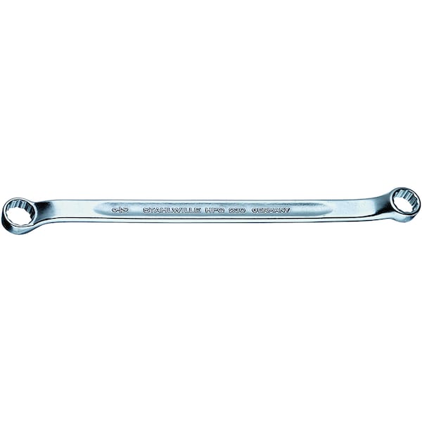 Double ended ring Wrench Size 7/16 x 1/2 " L.225 mm